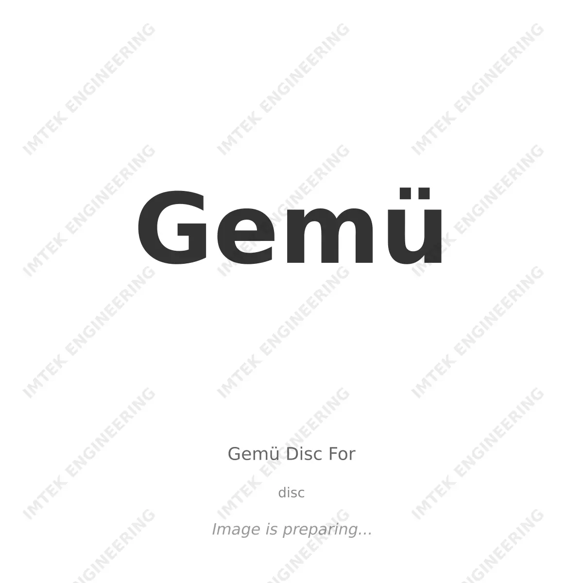 Gemü Gemu Disc For - disc