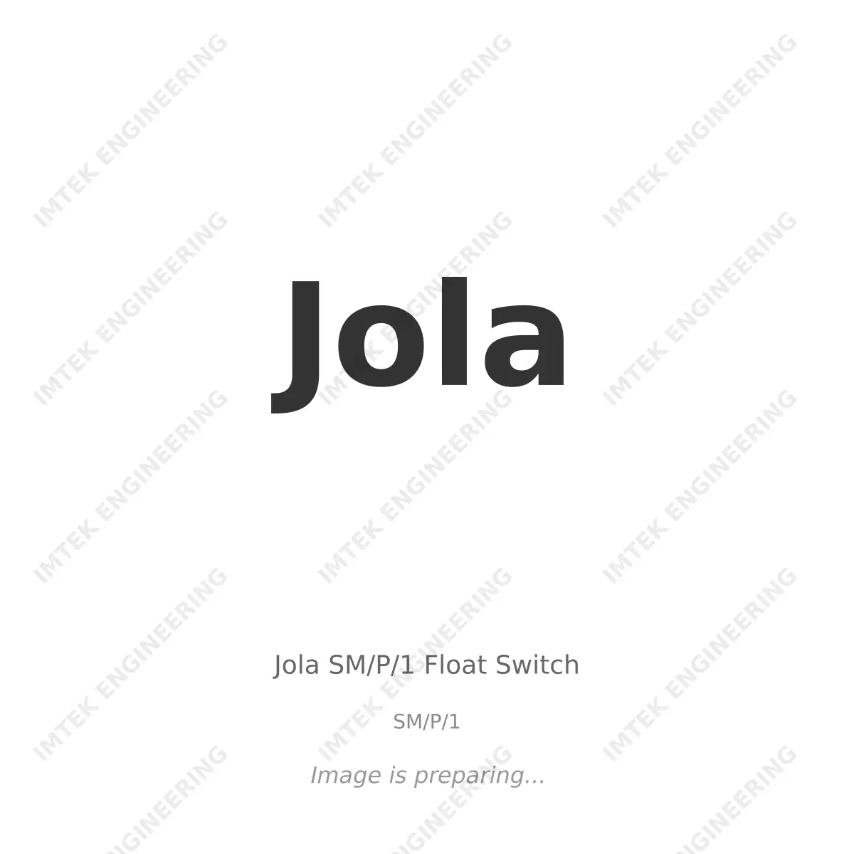 Jola Jola SM/P/1 Float Switch - SM/P/1