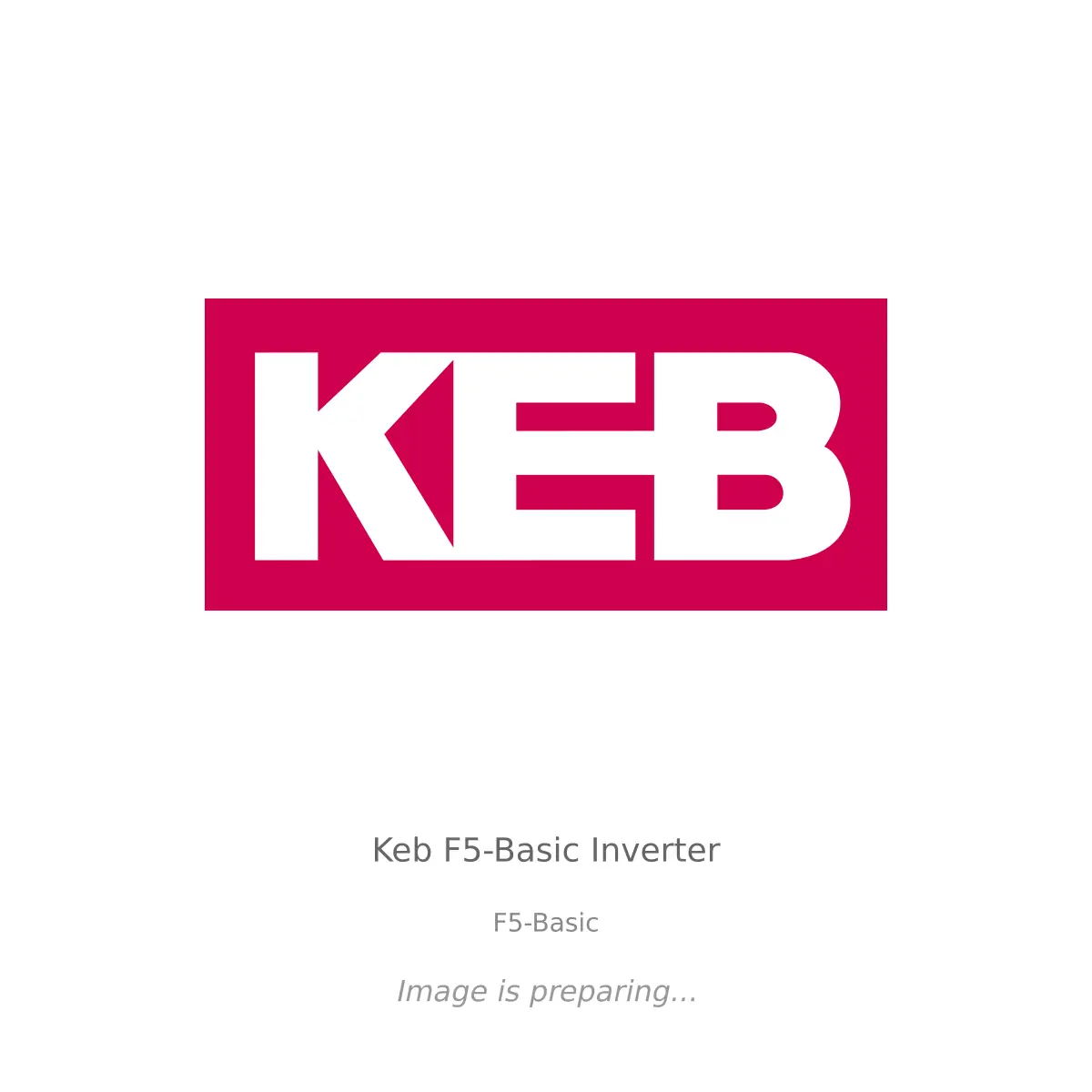 KEB Keb F5-Basic Inverter - F5-Basic