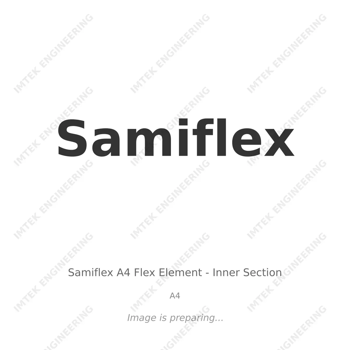 Samiflex Samiflex A4 Flex Element - Inner Section - A4