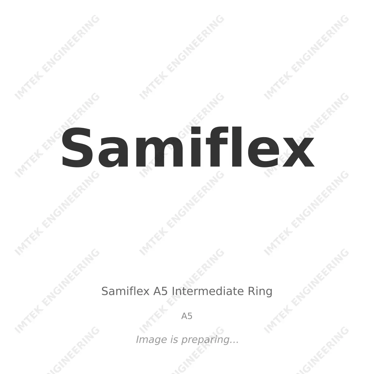 Samiflex Samiflex A5 Intermediate Ring - A5