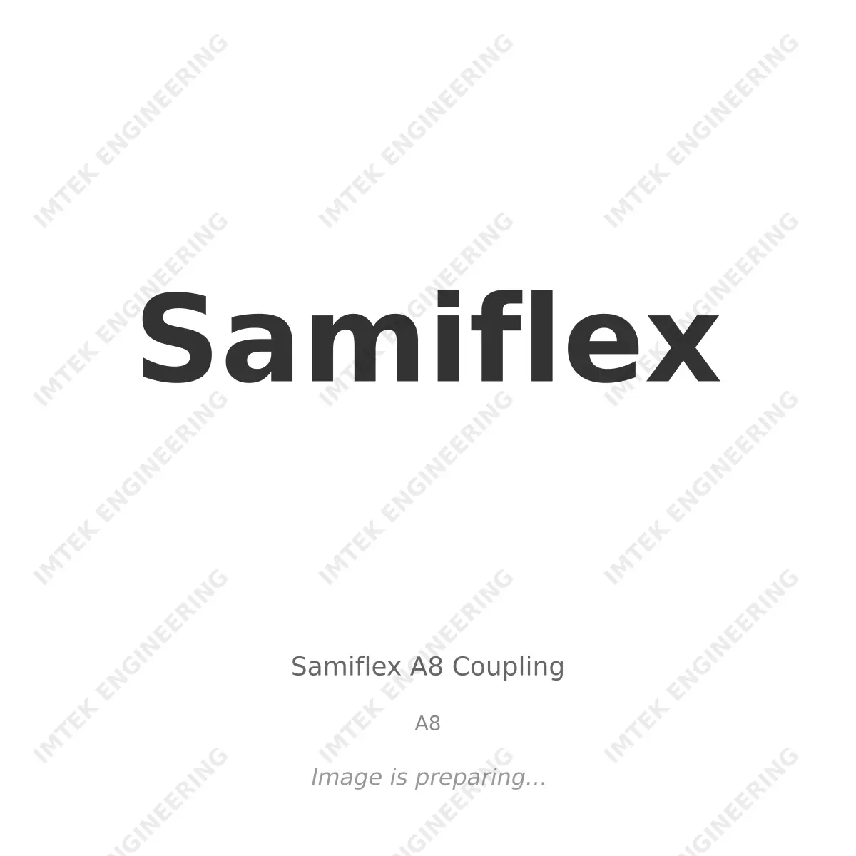 Samiflex Samiflex A8 Coupling - A8
