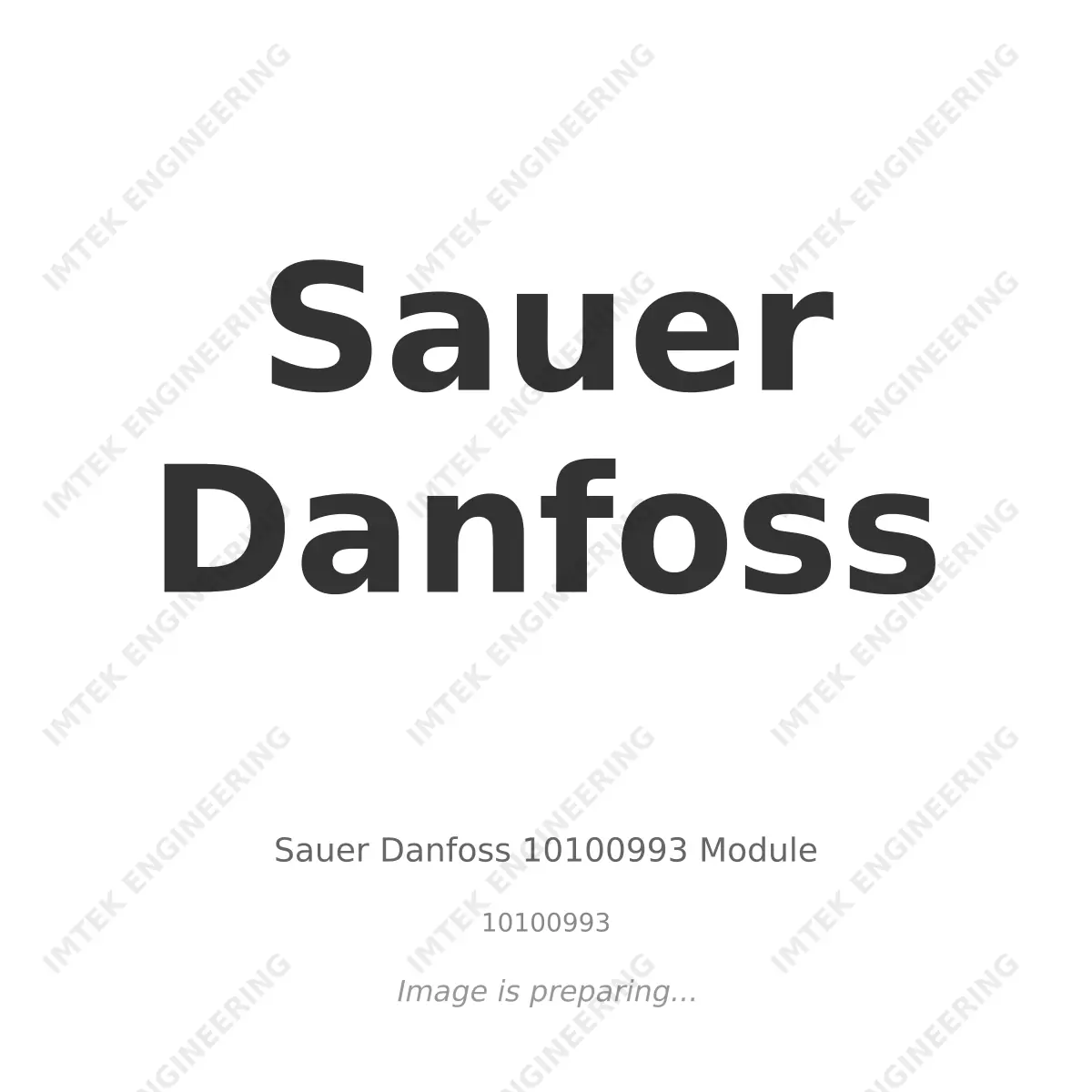 Sauer Danfoss Sauer Danfoss 10100993 Module - 10100993