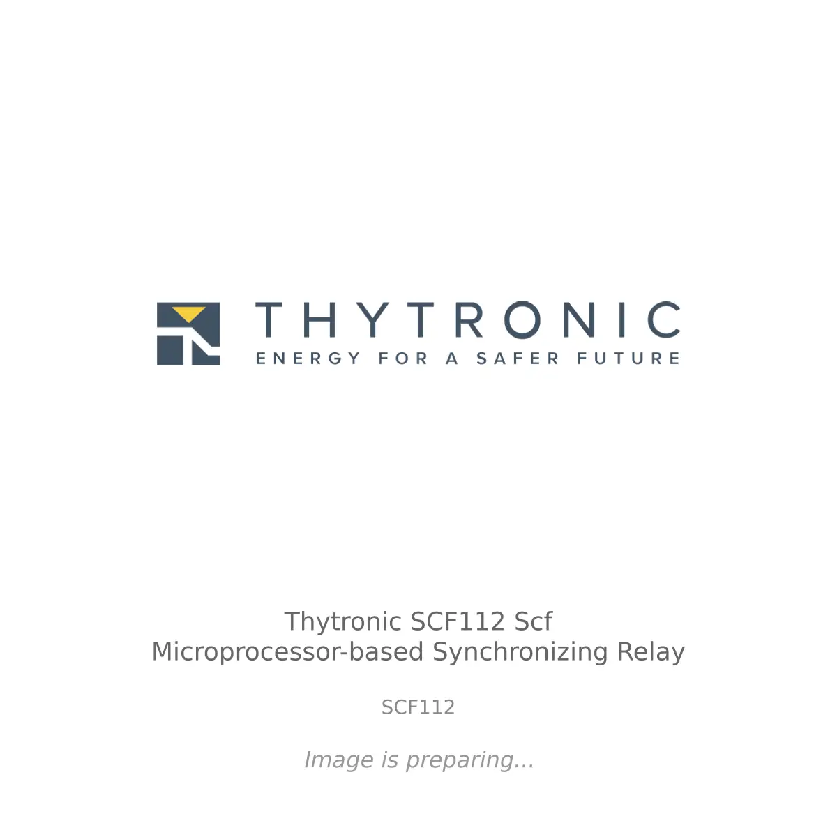 Thytronic Thytronic SCF112 Scf Microprocessor-based Synchronizing Relay - SCF112