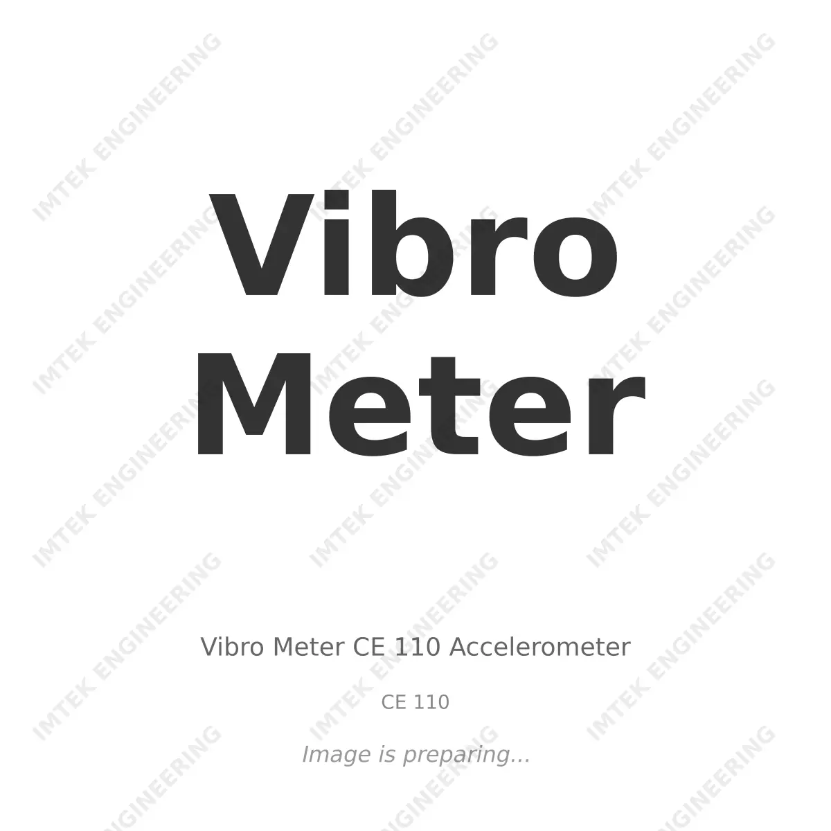 Vibro Meter Vibro Meter CE 110 Accelerometer - CE 110