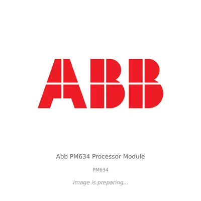 ABB Abb PM634 Processor Module - PM634