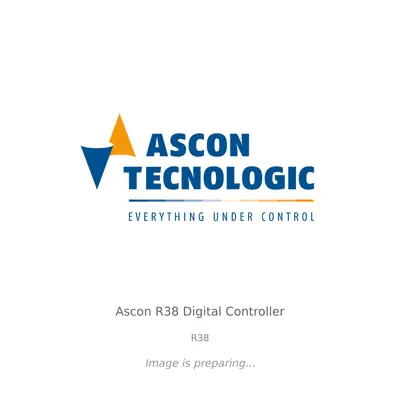 Ascon Ascon R38 Digital Controller - R38
