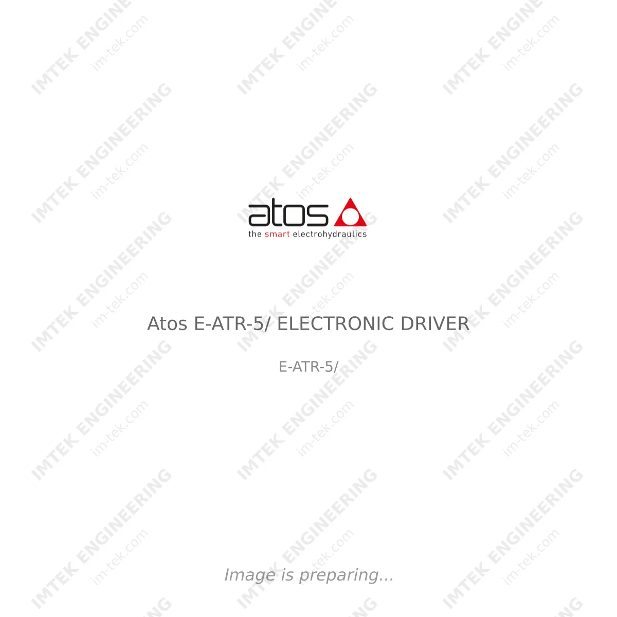 Atos Atos E-ATR-5/ ELECTRONIC DRIVER - E-ATR-5/