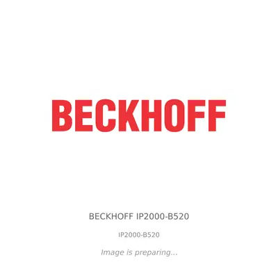 BECKHOFF BECKHOFF IP2000-B520 - IP2000-B520 thumbnail 1
