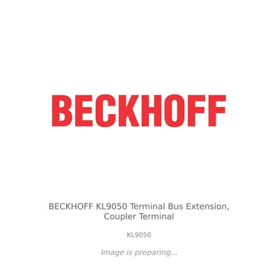 BECKHOFF BECKHOFF KL9050 Terminal Bus Extension, Coupler Terminal - KL9050