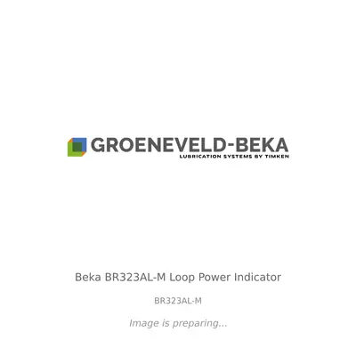 Beka Beka BR323AL-M Loop Power Indicator - BR323AL-M