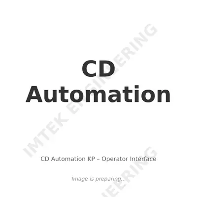 CD Automation CD Automation KP – Operator Interface