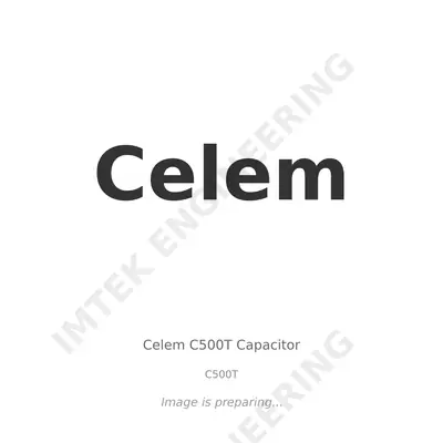 Celem Celem C500T Capacitor - C500T thumbnail 1