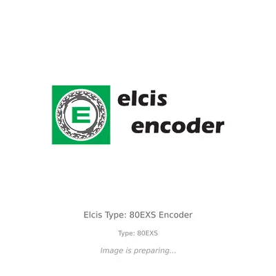 Elcis Elcis Type: 80EXS Encoder - Type: 80EXS