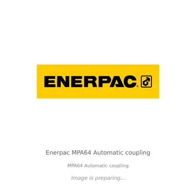 Enerpac Enerpac MPA64 Automatic coupling - MPA64 Automatic coupling