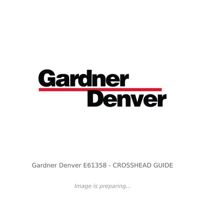 Gardner Denver Gardner Denver E61358 - CROSSHEAD GUIDE thumbnail 1