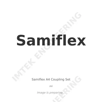 Samiflex Samiflex A4 Coupling Set - A4