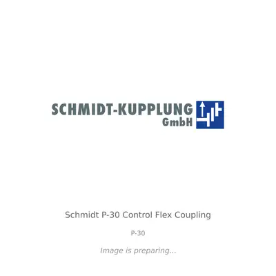 Schmidt Schmidt P-30 Control Flex Coupling - P-30